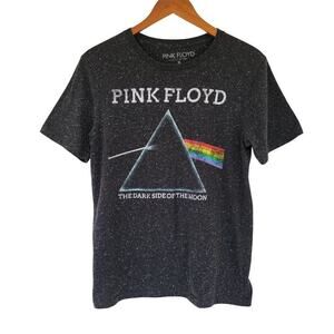 Pink Floyd Dark Side of the Moon Graphic T Shirt Unisex Size S Dark Heather Gray